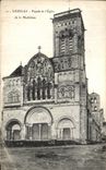 CPA Vezelay Facade de L eglise de la madeleine