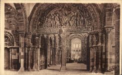 CPA Vezelay Eglise De La Madeleine du Narthex et de la Nef 