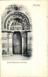 CPA Vezelay Porte Laterale du Narthex