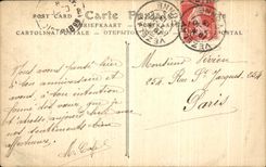 CPA Vezelay Facade De L Eglise De La Madeleine