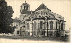 CPA Vezelay Abside de L eglise