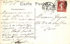 CPA Vezelay Eglise de la Madeleine Portail du narthex Tympan