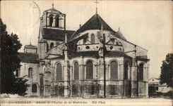 CPA Vezelay Abside de L Eglise de la Madeleine 