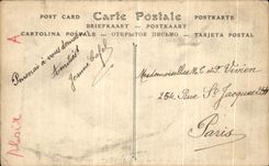 CPA Vezelay Abside de L Eglise de la Madeleine