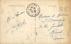 CPA Vezelay Vue Generale Cote Ouest 