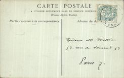 CPA Vezelay Facade Eglise de la Madeleine 