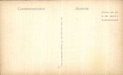 VINTAGE POSTCARD Vezelay Vezelay Basilica of the Madeleine Capital of the Fifth Pillar of vla nave