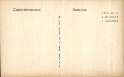 VINTAGE POSTCARD Vezelay the Basilica of the Madeleine the Nave