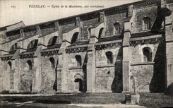 CPA Vezelay Eglise de la Madeleine Cote Meridional 