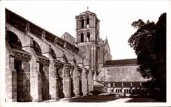 CPA Vezelay Basilique de la Madeleine Portail du Narthex 