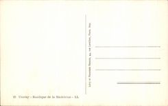 CPA Vezelay Basilique de la Madeleine Portail du Narthex 