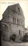 CPA Vezelay Maison Romane 