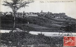 CPA VezelayVue Generale Prise de la Route de Saint Pere 