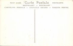 VINTAGE POSTCARD Vezelay Church of the Madeleine Platform of Narthex Capitals of Left Marie Madeleine and the holy women Christ