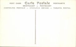 VINTAGE POSTCARD Vezelay Eglise of the Madeleine Tribune of Narthex Loth receives Angels L Ordre to leave Solome