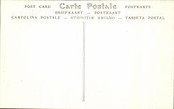 VINTAGE POSTCARD Vezelay Church of the Madeleine Collatiral ganche of Narthex Capital