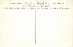 VINTAGE POSTCARD Vezelay Church of the Madeleine Gate of Narthex Capitals Work D Adam and D Eve after Their exit of the Paradise You