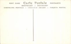 VINTAGE POSTCARD Vezelay Church of Malteieine Platform of Narthex David and Bethsabee