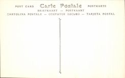 VINTAGE POSTCARD Vezelay Eglise of Malteieine Chapiteau of the Seventh Pillar of northern Nel Cote SAinte Eugenie shows her innocen