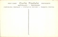 VINTAGE POSTCARD Vezelay Eglise of the Madeleine Chapiteau of the Seventh Pillar of the Nave Dimensions ouesl Funerailles from Saint Paul