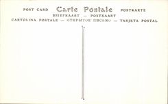 VINTAGE POSTCARD Vezelay Eglise of the Madeleine Chapiteau of the Sixth Pillar of the Nave Dimensions Northern the Judaica Jews