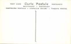 VINTAGE POSTCARD Vezelay Church of the Madeleine Capital of the fourth Pillar of the Nave East coast ornaments