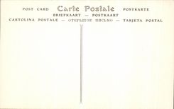 VINTAGE POSTCARD Vezelay Church of the Madeleine Capital of the Third Pillar of the Nave East coast