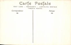 VINTAGE POSTCARD Vezelay Eglise Of the Madeleine Chapiteau of the seventh pillar of the Nave Dimensions Northern Samuel made slice