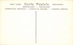 VINTAGE POSTCARD Vezelay Church of the Madeleine Capital of the Eighth Pillar of the Nave West coast