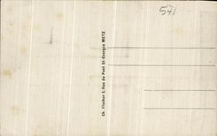 POSTAL Metz de la VENDIMIA el monumento L iglesia