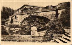 POSTAL Metz de la VENDIMIA la fuente de L explanada