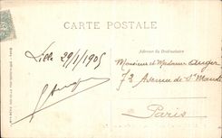 VINTAGE POSTCARD the Vauban Garden the cave