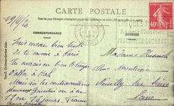 VINTAGE POSTCARD Lille Panoramic View of the National Street