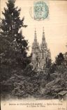 VINTAGE POSTCARD Surroundings of Trawl nets On the Marne Notre Dame Church of L Spine arrows
