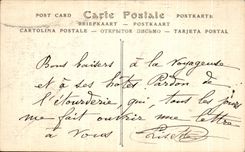 VINTAGE POSTCARD Lepine Notre Dame Church