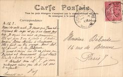 VINTAGE POSTCARD Surroundings of Trawl nets On the Marne Notre Dame Church of L Spine the well of Blessed Virgin