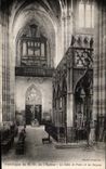 VINTAGE POSTCARD ND Basilica of I Spine the jube the well and organ
