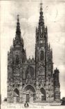 VINTAGE POSTCARD L Notre Dame Spine