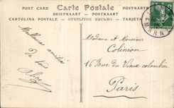 VINTAGE POSTCARD Lepine the Marne Notre Dame Church