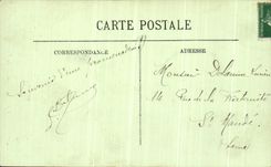 VINTAGE POSTCARD Lepine the Marne Notre Dame Church the miraculous Virgin