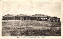 VINTAGE POSTCARD Mourmelon Tanks D Attack Militaria Tank