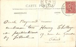 VINTAGE POSTCARD Mourmelon the Large one and the Camp of Trawl nets seen from in Militaria balloon