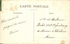 VINTAGE POSTCARD Epernay the Champagne