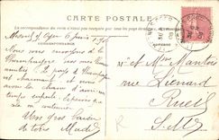 VINTAGE POSTCARD Epernay the Park