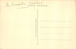 VINTAGE POSTCARD Epernay Castle of Beijing seen of the park