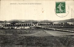VINTAGE POSTCARD Epernay Seen D Together of the District of Militaria cavalry