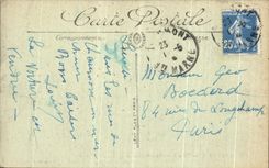 VINTAGE POSTCARD Chaumont Eglise Jean Saint Baptizes the Sepulchre