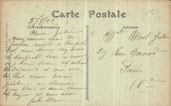 VINTAGE POSTCARD Chaumont Church Saint Jean Baptist the nave