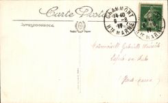 VINTAGE POSTCARD Chaumont the Case D Saves