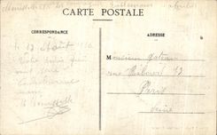 VINTAGE POSTCARD Chaumont Square Rules Philippe the Good